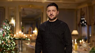 Зеленський привітав із Різдвом Христовим (відео)
