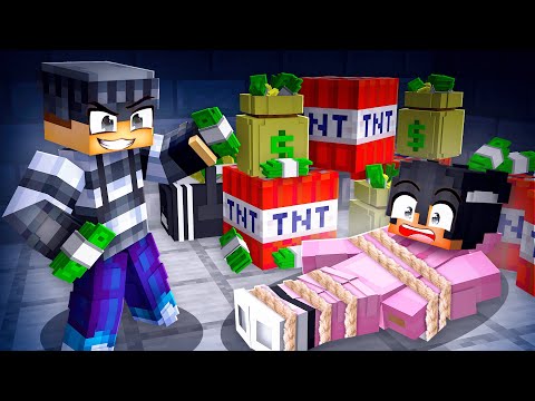 PAKENIN Mun KIDNAPPAAJALTA Minecraftissa?!