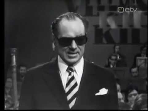 Georg Otsa viimane esinemine (1975), Pali Raczi aaria operetist „Mustlasprimaš”