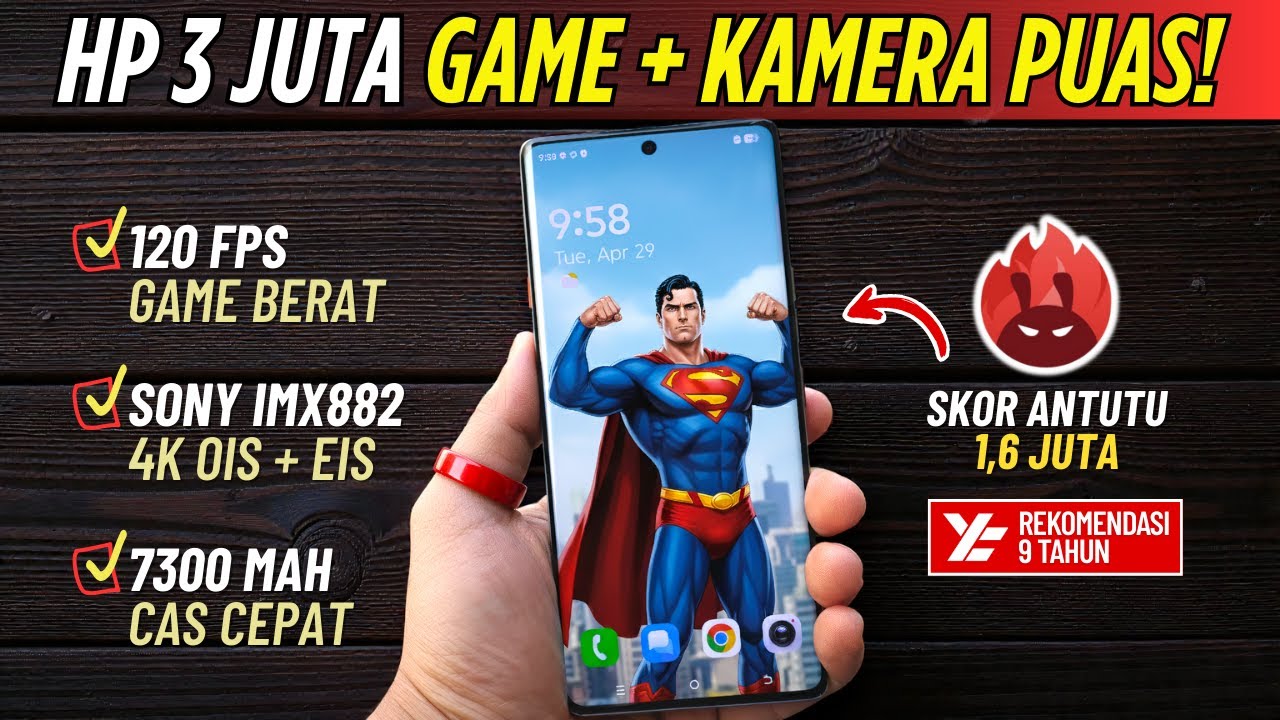 Di Harga 3 Jutaan, 5 HP INI TERLALU BAGUS BUAT DI SKIP‼️ (Januari 2026)
