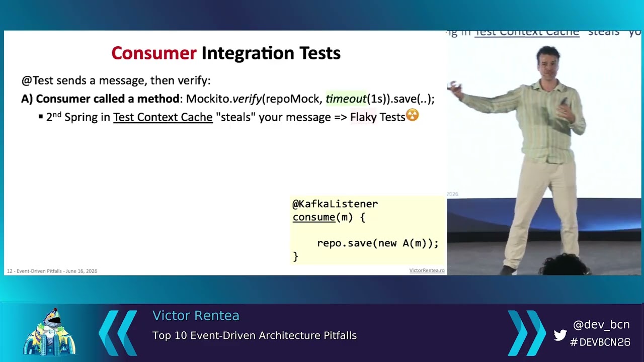 Victor Rentea — Top 10 Event-Driven Architecture Pitfalls