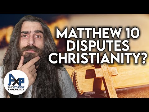 Matthew 10 to Dispute Christianity