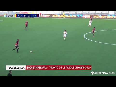 NOVEMBER 6, 2025 - EXCELLENCE: SOCCER MASSAFRA - TARANTO 0-3, MARASCIULO'S WORDS
