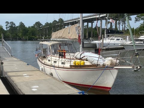 My 1986 Island Packet 31 Tour | Small But Tough Offshore Cruiser Ep6
