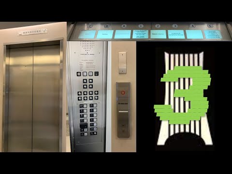 Tasteful Mod! Nice OTIS Traction Relay elevators @ 3 Landmark Square - Stamford, CT