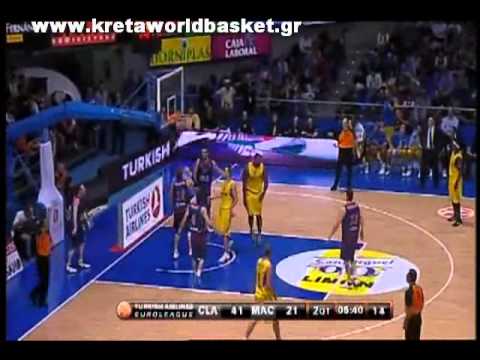 Caja Laboral - Maccabi Electra 94-78 highlights Euroleague 2011 Game 1 Regular Season (21-10-10)