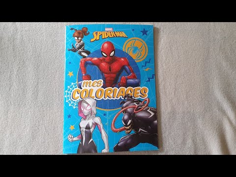 Présentation : Mes Coloriage SPIDER-MAN
