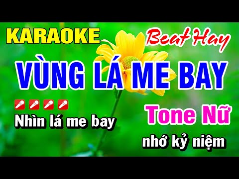 Karaoke Vùng Lá Me Bay Tone Nữ (Beat Hay) Nhạc Sống Mới Hay 2025 | Hoài Phong Organ