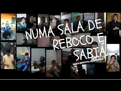 Numa Sala de Reboco e Sabiá