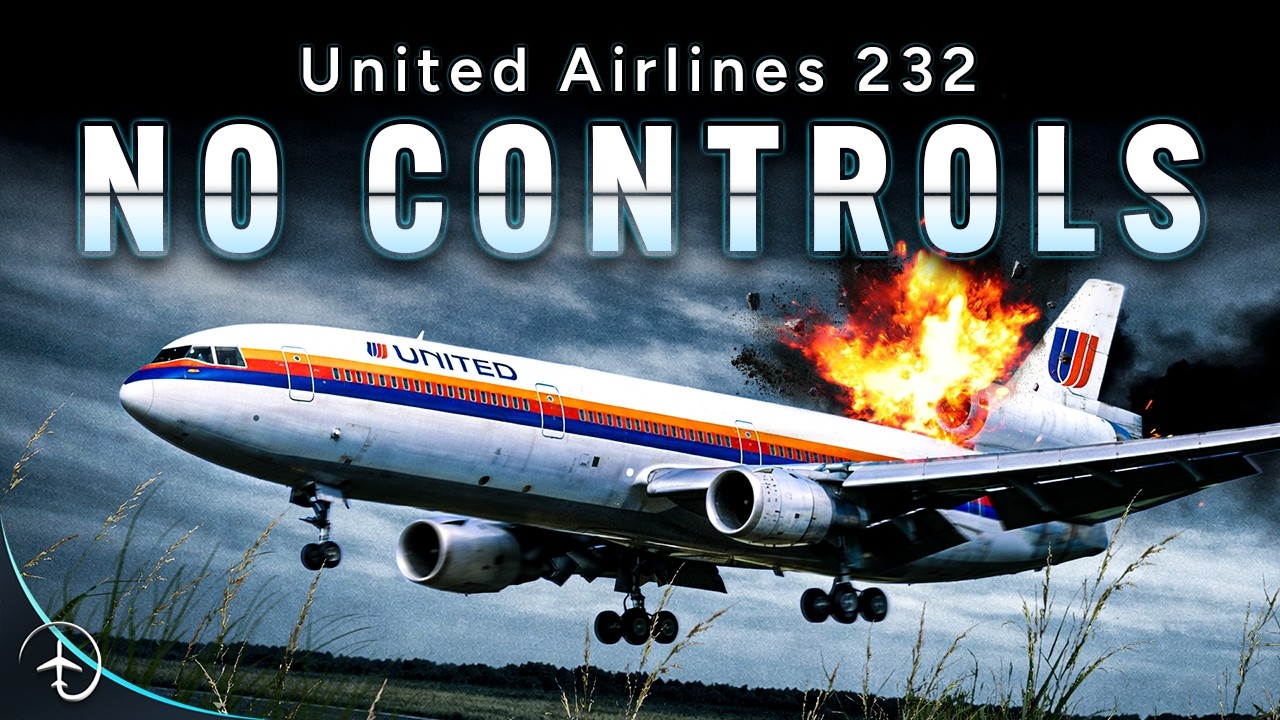 Flying WITHOUT Controls! United Airlines flight 232