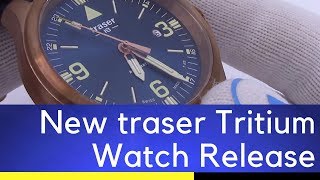 Tritium Watches - traser Swiss Made Automatic with Tritium and SuperLuminova