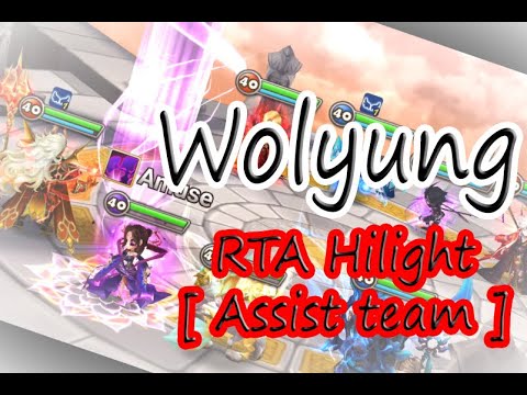 Wolyung Dark Sky Dancer RTA Hilight [ Assist team ] - Summoners War 2021 | Zen SMW