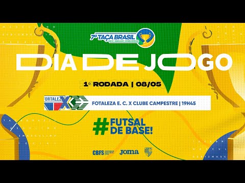 Taça Brasil Sub13 Masc. Divisão Especial - Fortaleza E. C. x Clube Campestre - 1ª Rodada - Ao Vivo