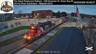 The Depot Restaurant LIVE Railcam - Green Bay, WI