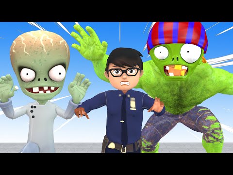 Nickhulk Police Brave - Scary Teacher 3D Funny Story Animation