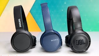 JBL TUNE 510 BT - VS - Sony CH510 - VS - Phillips TAH4205