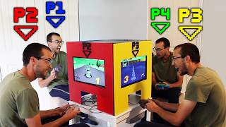How To Splitscreen Fullscreen on N64