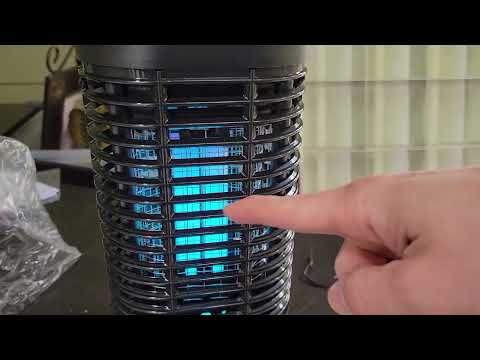 Black Flag Bug Zapper Box Opening and Set Up