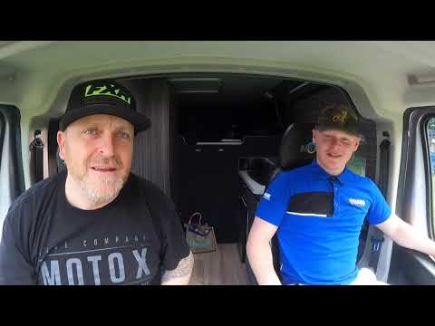 "Man in the Van" Motocross Show - Series 3 Episode 1 with Lewis Hall