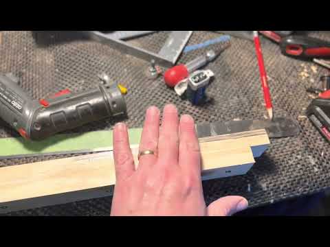 Part 1 of building a cigar box guitar with a break angle.