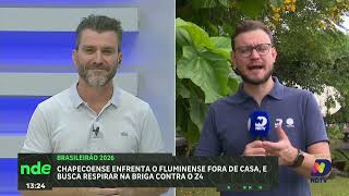 Chapecoense encara o Fluminense e tenta sair do Z4