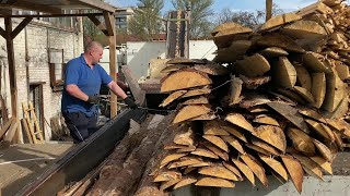 The Hard Work Behind Wood Chip Production