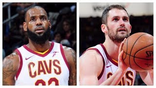 LeBron James - Kevin Love - Cleveland Cavaliers