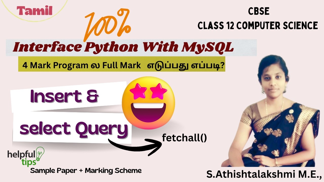 This INSERT Program Can Give You Full Marks! | Python MySQL | SQP | Class 12 Computer Science