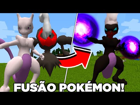 EU FIZ UMA FUSÃO DE POKÉMONS LENDARIOS NO PIXELMON!!