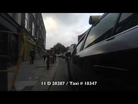 Aggressive taxi driver (30 Sept 2015)