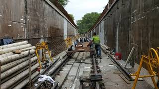 M3 metrófelújítás – Déli szakasz (2020.08.10.)