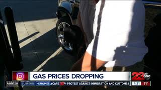 Gas prices are trending down in Bakersfield
