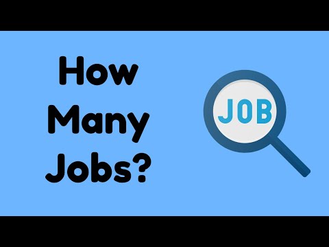 3. How many jobs should i apply to?