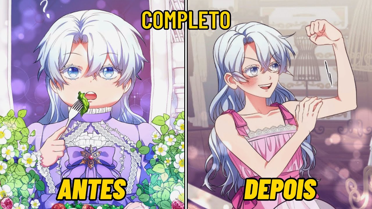 GAROTA ENTRA EM JOGO COMO A VILÃ GORDA, MAS DECIDE MUDAR E SE TORNAR  SAUDÁVEL | Manhwa Recap