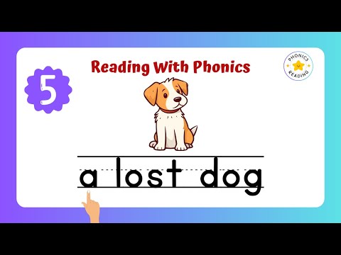 Reading with Phonics | Lesson 5 | @phonics_reading | Phonics Reading