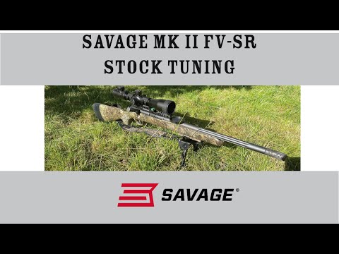 Riflestock tuning - add weight and stiffness - (SAVAGE MK II FV-SR)