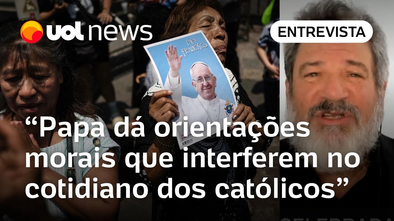 Papa tem impacto na vida de todos, mesmo que a gente não queira, diz Mario Sergio Cortella