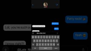 Download lagu Texting Crush ❤️ | LMFAO - Party Rock Anthem ft. Lauren Bennett, GoonRock | #texting #lyrics #music mp3