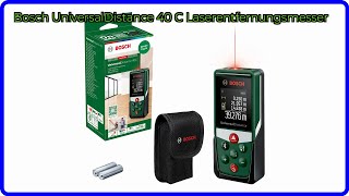 BEWERTUNG (2025): Bosch UniversalDistance 40 C Laserentfernungsmesser. WESENTLIC