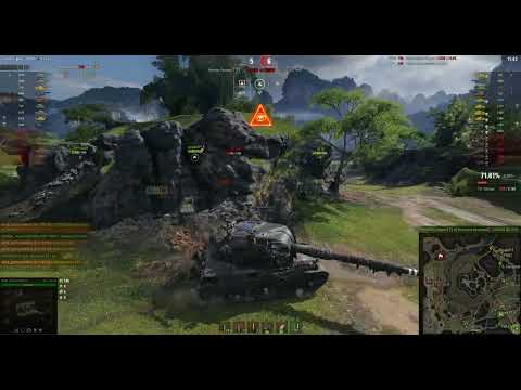 World of Tanks - Bat.-Chatillon 155 58 Gameplay on Pearl River