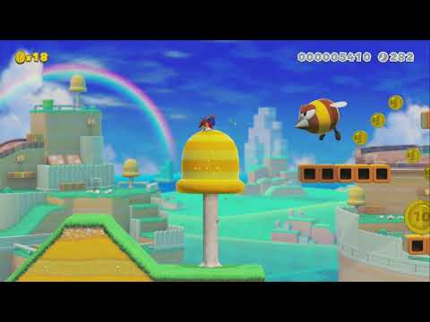 BeeHill Meadow by M3meM4chin - Super Mario Maker 2 - No Commentary 1bx