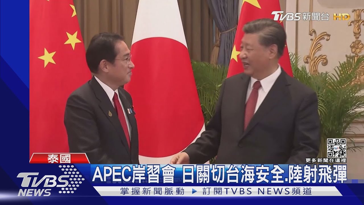 APEC岸習會 日本關切台海安全、大陸射飛彈