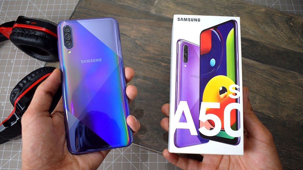 Samsung Galaxy A50s "Prism Crush Violet" - UNBOXING & FIRST LOOK!