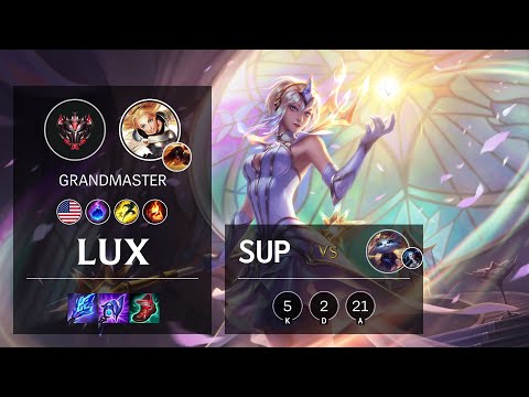 Lux Support vs Yuumi - NA Grandmaster Patch 11.13