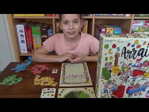 Arraial társasjáték bemutató - Liza Világa