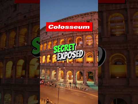 Untold Facts about the Colosseum Revealed #viral #shorts