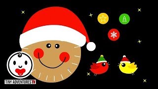 Baby Sensory | O Christmas Tree High Contrast Colour Animation (Infant Visual Stimulation)