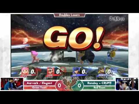 2GGT: Mexico Saga - Aarvark + Elegant Vs. Renslay + CRUP!!! Losers Side - Smash Wii U