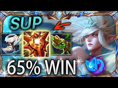65%WIN!! Challenger Janna SUP vs Nami - Patch 11.10