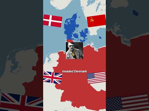 When Hitler Invaded Denmark in 1940....How did the world reacted? #history